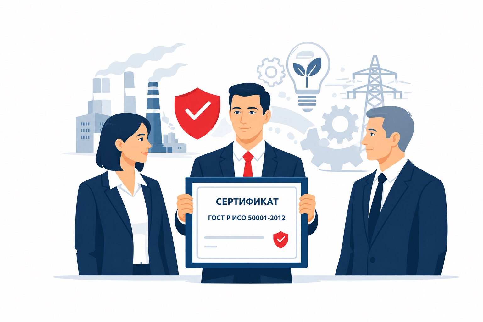 Оформление сертификата ГОСТ Р ИСО 50001-2012 в Элисте и по всей республике Калмыкия