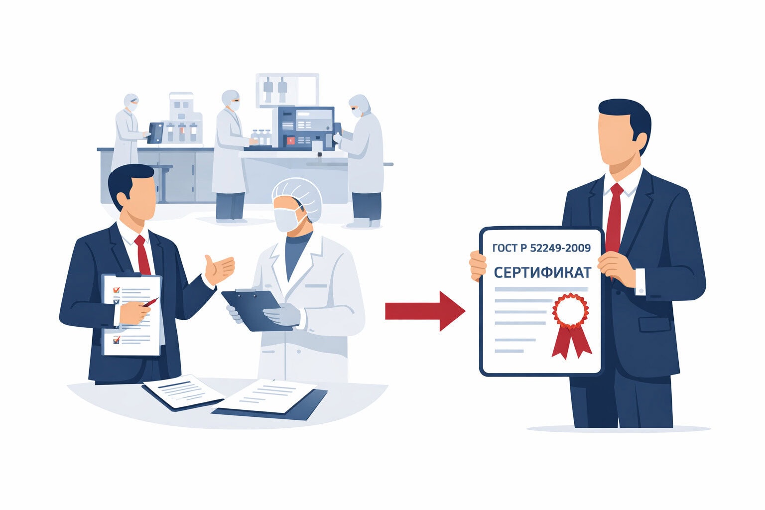 Процедура сертификации ГОСТ Р 52249-2009 в Элисте