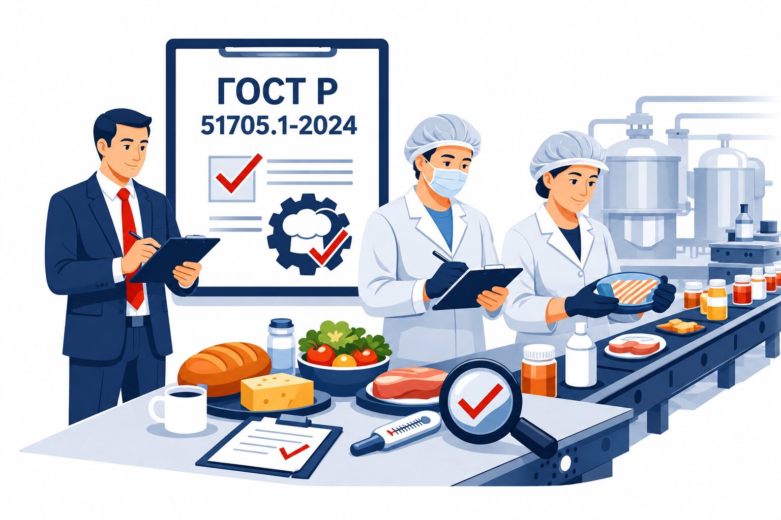 Оформление ГОСТ Р 51705.1 2024 ХАССП в Элисте