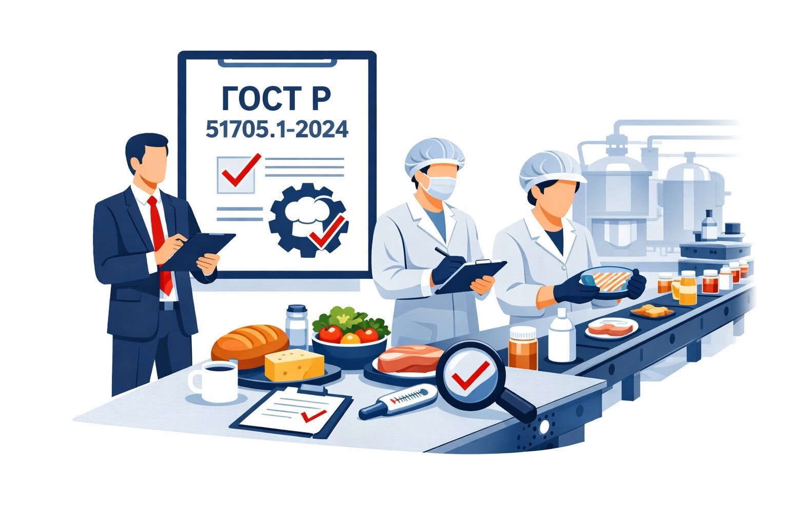 Оформление ГОСТ Р 51705.1 2024 ХАССП в Элисте
